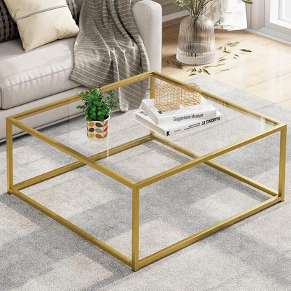 Minimalist Glass Coffee Table — Style Meets Function!