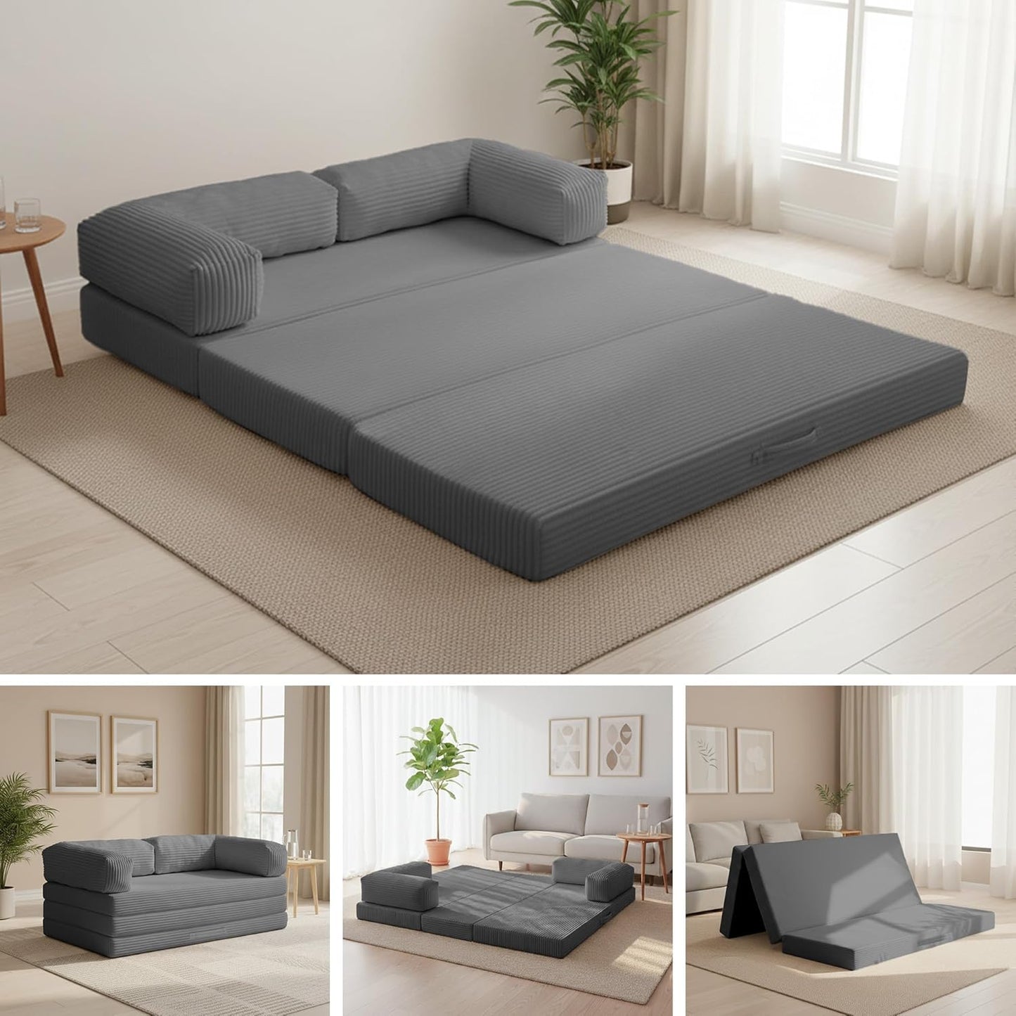 The 5-in-1 Magic Sofa Bed — Your Living Room’s Ultimate Shape-Shifter!