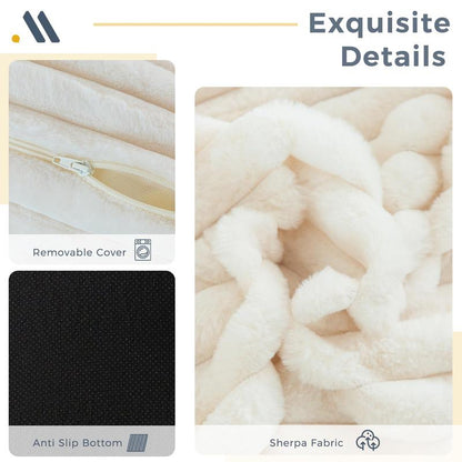 Blossom Comfort Modular Bean Bag Loveseat