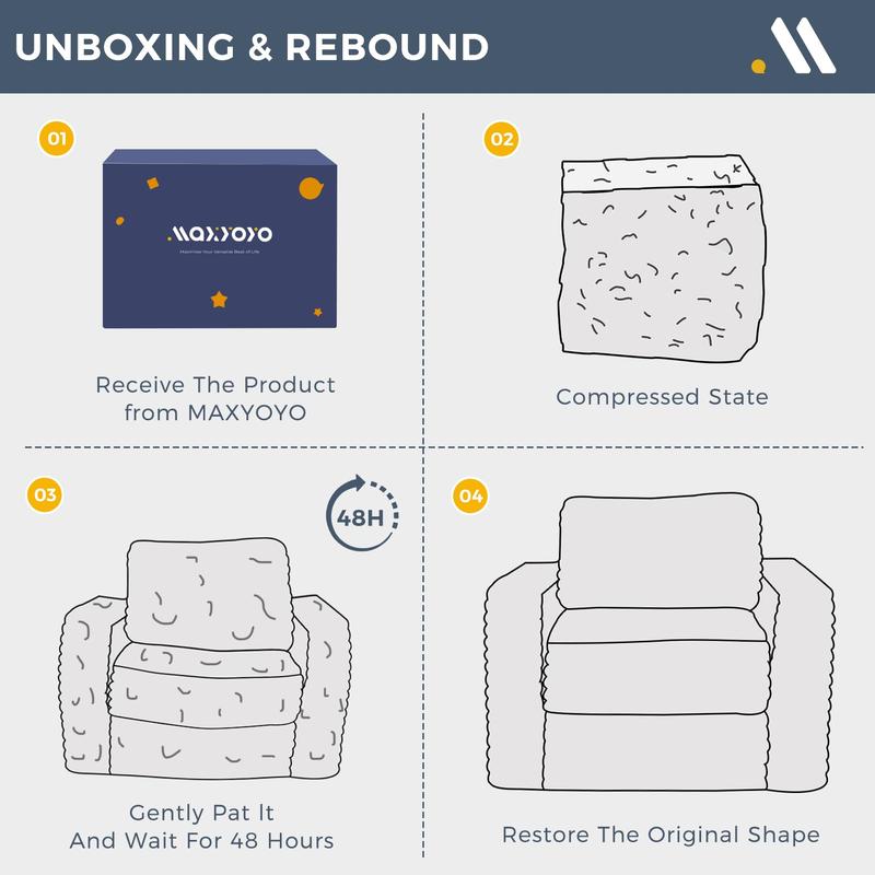 Cloud Comfort Bean Bag Chair — Your Fluffy Throne Awaits!