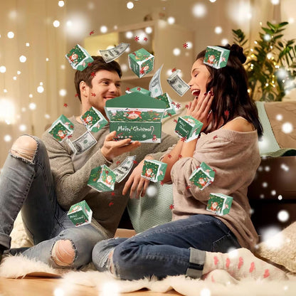 Surprise Gift Box Explosion Unique Folding Bouncing Red Envelope Cash Box